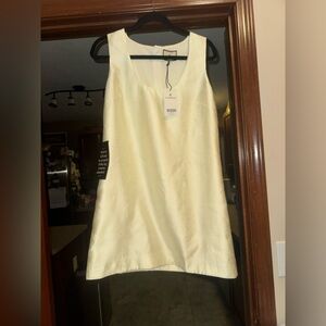 Tuckernuck Cream Mini Dress